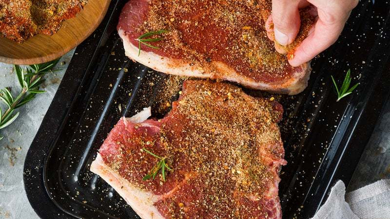 Steak with Barbecue Spice Rub