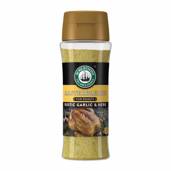 Robertsons Masterblends Rustic Garlic and Herb Spice Blend 200ml