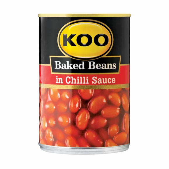 Koo Baked Beans In Chilli Sauce 410g