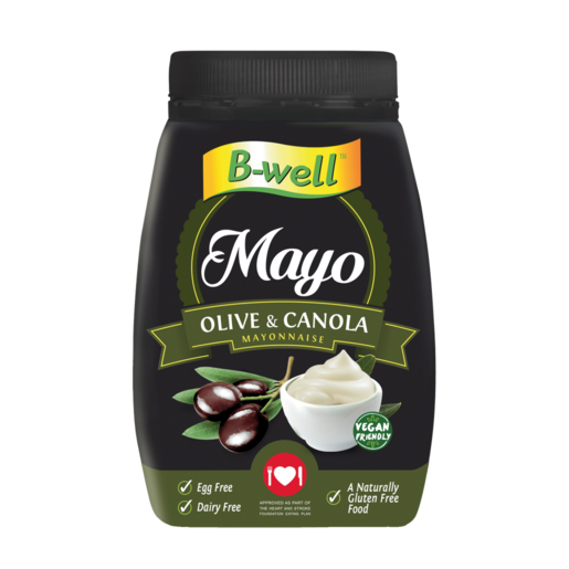 B-Well Olive & Canola Mayonnaise 750g