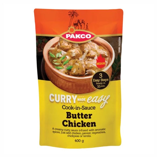 Pakco Butter Chicken Cook-in-Sauce 400g