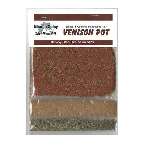 Nice 'n Spicy Venison Pot Kit 20g