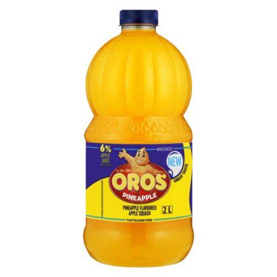Oros Pineapple Flavoured Squash Concentrate 2L