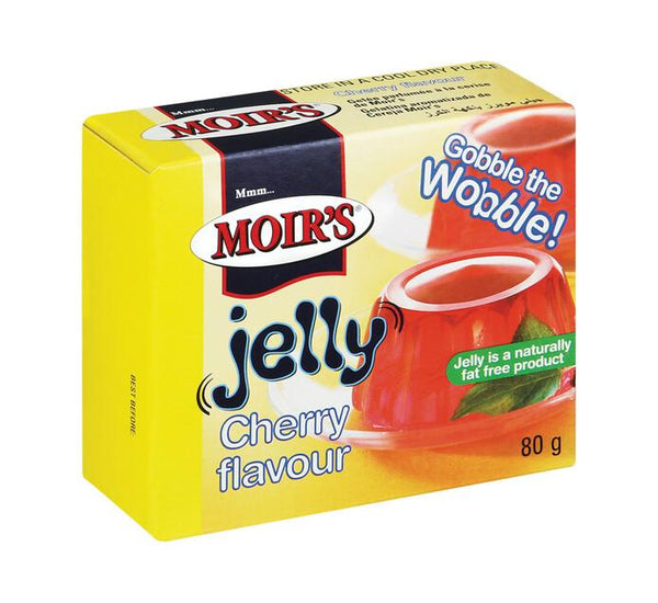 Moir&#39;s Jelly Cherry Flavour 80g