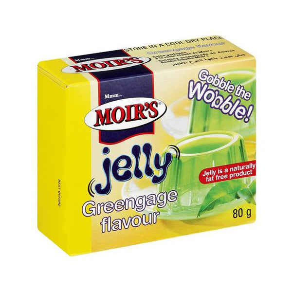 Moir&#39;s Jelly Greengage Flavour 80g