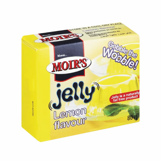 Moir's Jelly Lemon Flavour 80g