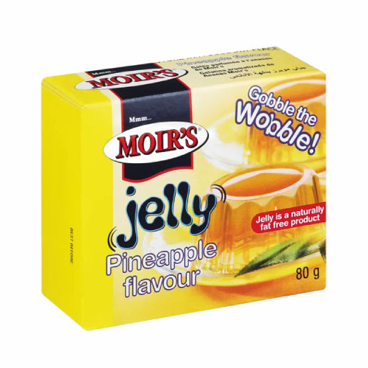 Moir's Jelly Pineapple Flavour 80g