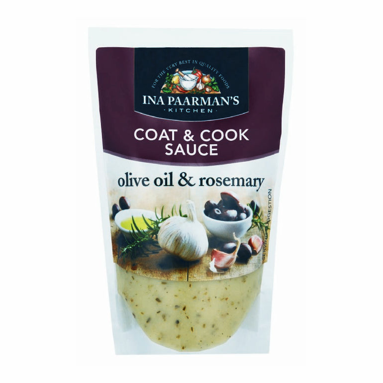 Ina Paarman Coat & Cook Sauce Olive Oil & Rosemary 200ml